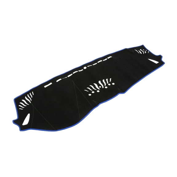 Unique Bargains Dashboard Cover Mat for Subaru Outback 2020-2021, Non-Slip Polyester Black Blue Center Console