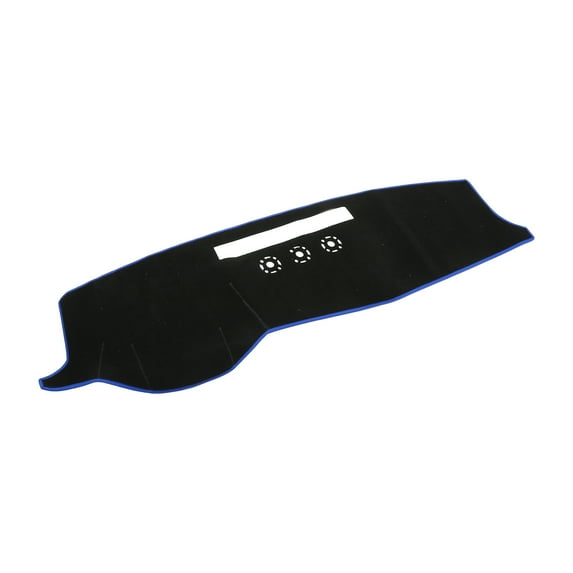 Unique Bargains Dashboard Cover Mat for VOLVO XC90 2015-2020, Non-Slip Polyester Black Blue Center Console