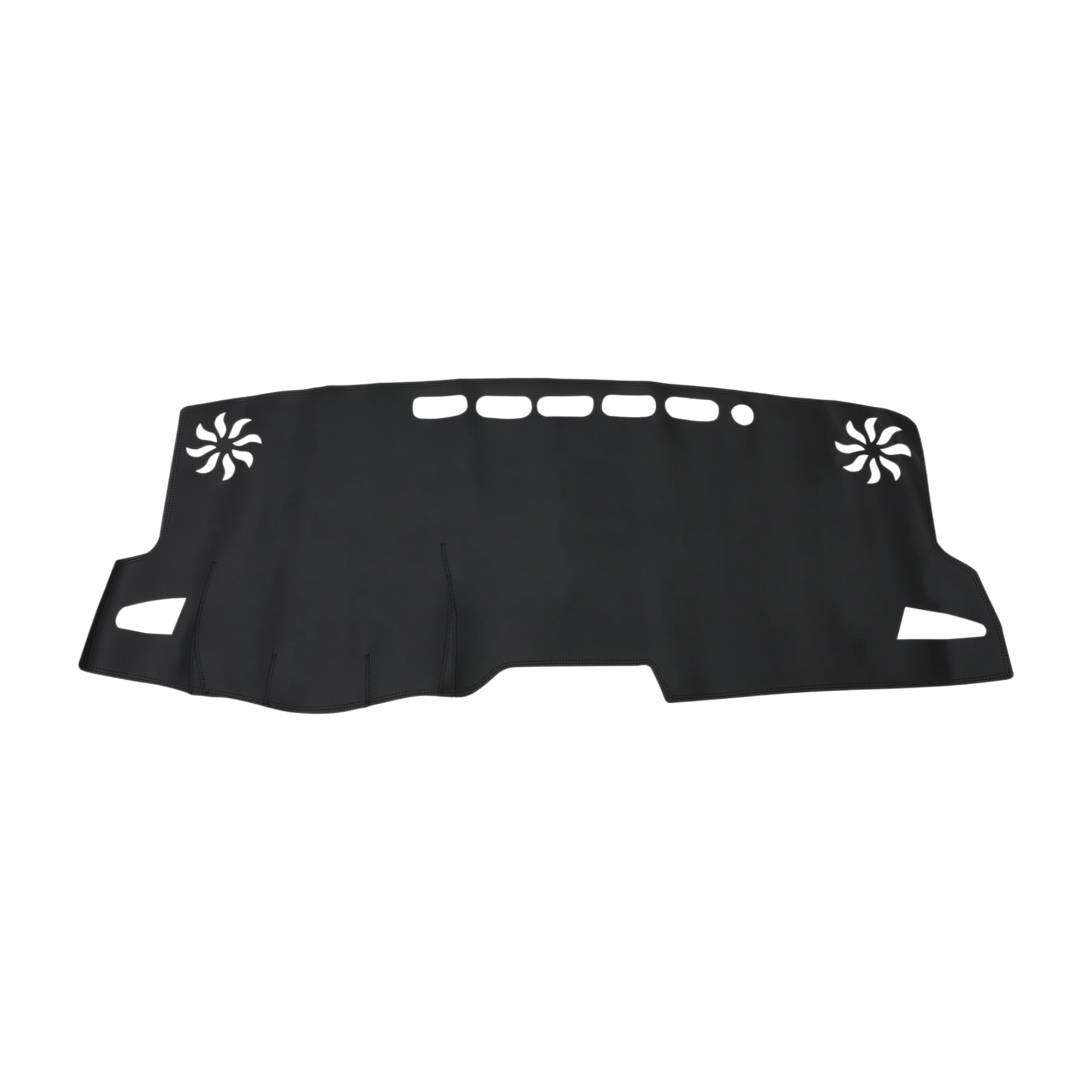 Unique Bargains Dashboard Cover for Toyota Corolla 2019-2025 Dash Cover Mat Carpet Center Console Dash Cover Mat Car Interior Faux Leather Black 1 Pcs