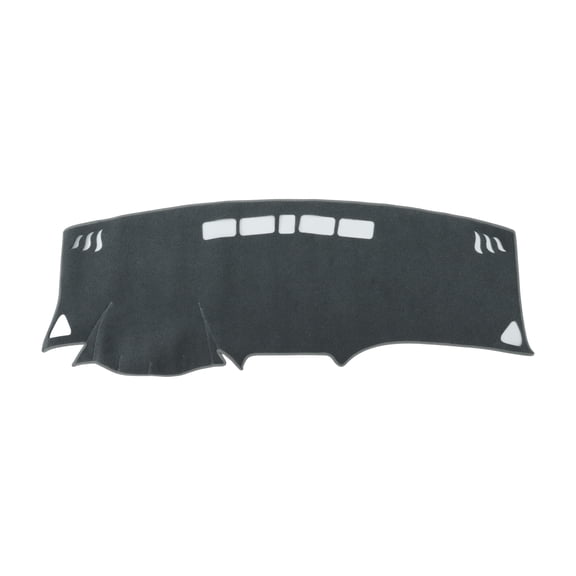Unique Bargains Dashboard Cover for Chevrolet Equinox 2018-2024 without Hud Dash Cover Mat Carpet Center Console Dash Cover Mat Polyester Gray 1 Pcs
