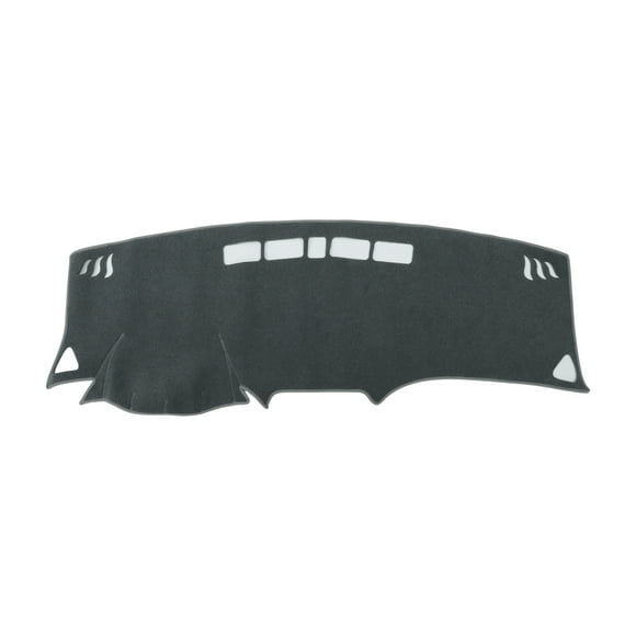 Unique Bargains Dashboard Cover for Chevrolet Equinox 2018-2024 without Hud Dash Cover Mat Carpet Center Console Dash Cover Mat Polyester Gray 1 Pcs