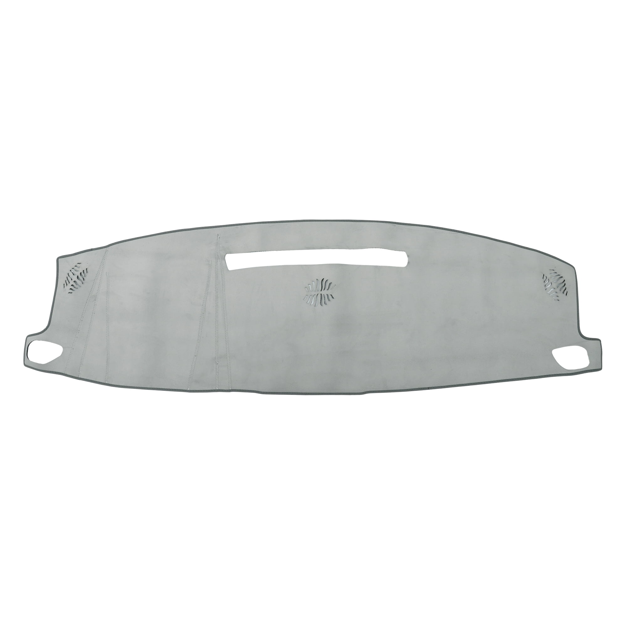 Unique Bargains Dashboard Cover for Chevrolet Suburban 2021-2024 without Hud Dash Cover Mat Carpet Center Console Dash Cover Mat Flannel Gray 1 Pcs