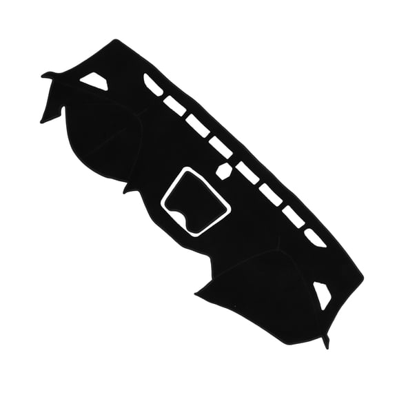 Unique Bargains Dashboard Cover for Hyundai Santa Fe Sport 2013-2018 Non-Slip Front Dash Cover Mat Pat Polyester Silicone Black