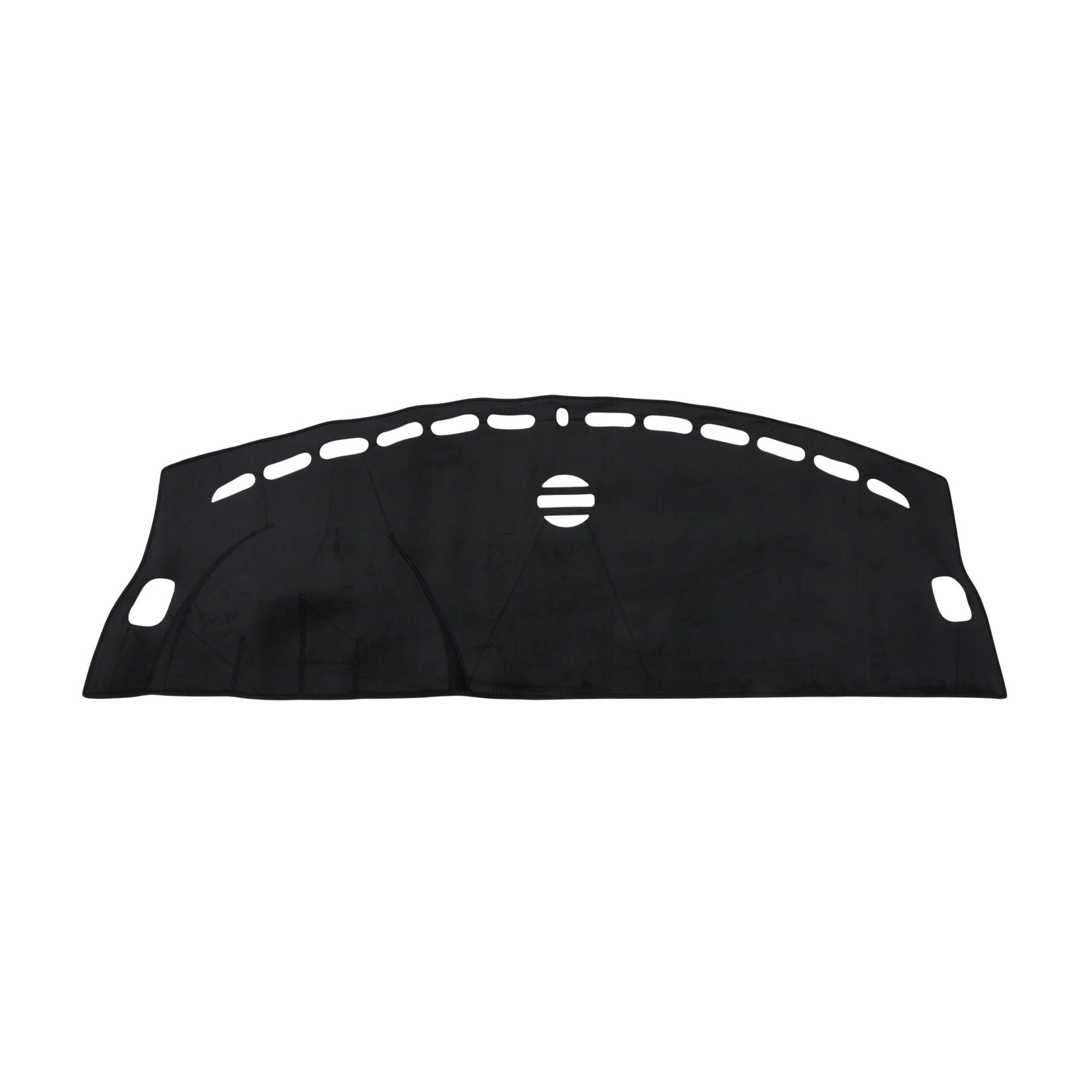 Unique Bargains Dashboard Cover for Jaguar XF 2008-2015 Anti-Slip Flannel Black