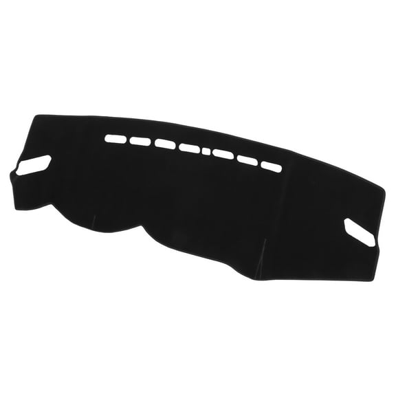 Unique Bargains Dashboard Cover Compatible for Mitsubishi Outlander 2013-2020, Non-slip Polyester Dash Cover Mat Dash Board Protector Cover Black