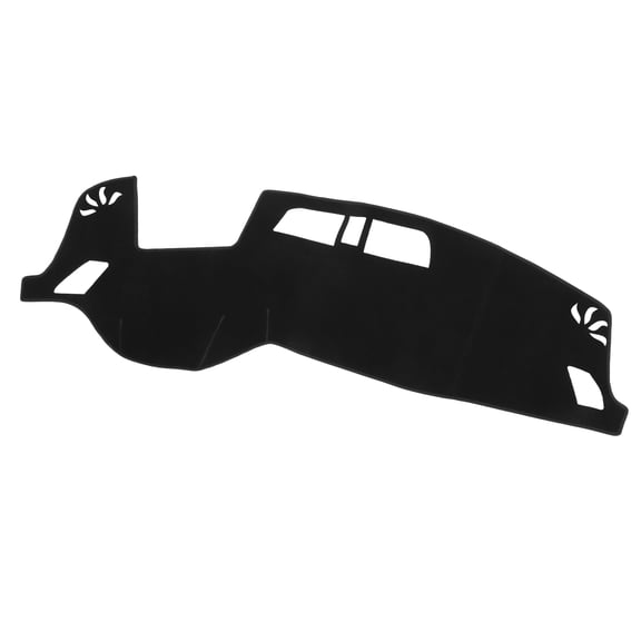 Unique Bargains Dashboard Cover for Mitsubishi Outlander  Non-slip Polyester Black Dash Cover Mat Protector Cover