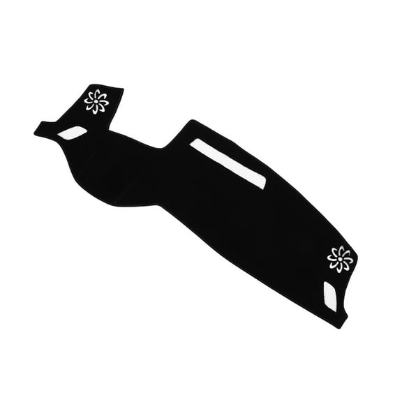 Unique Bargains Dashboard Cover for Mitsubishi Outlander PHEV 2022-2024 With HUD Non-Slip Center Console Dash Cover Mat Polyester Silicone