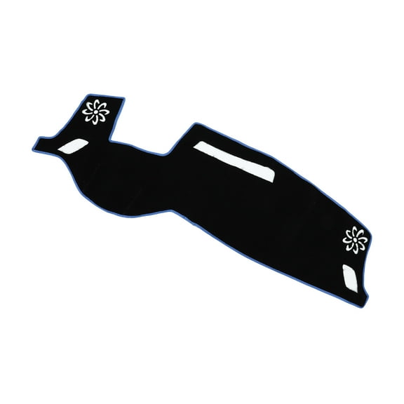 Unique Bargains Dashboard Cover for Mitsubishi Outlander PHEV 2022-2024 With HUD Non-Slip Interior Dash Cover Mat Polyester Silicone