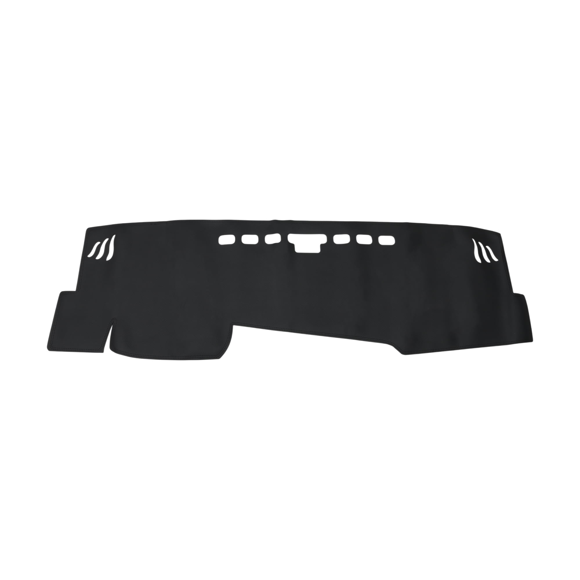 Unique Bargains Dashboard Cover for Toyota Camry 2025 Dash Cover Mat Carpet Center Console Dash Cover Mat Car Interior Faux Leather Black 1 Pcs