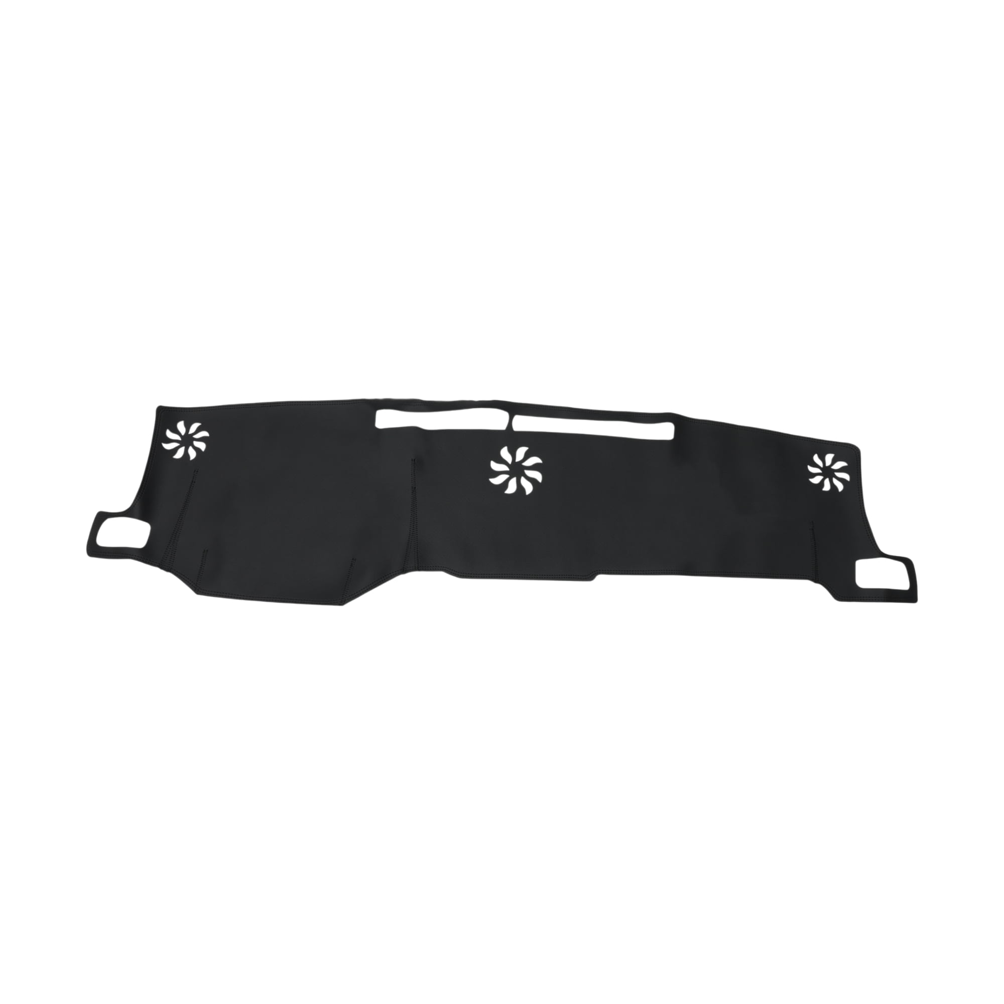 Unique Bargains Dashboard Cover for Toyota Tacoma 2024–2025 Dash Cover Mat Carpet Center Console Dash Cover Mat Car Interior Faux Leather Black 1 Pcs