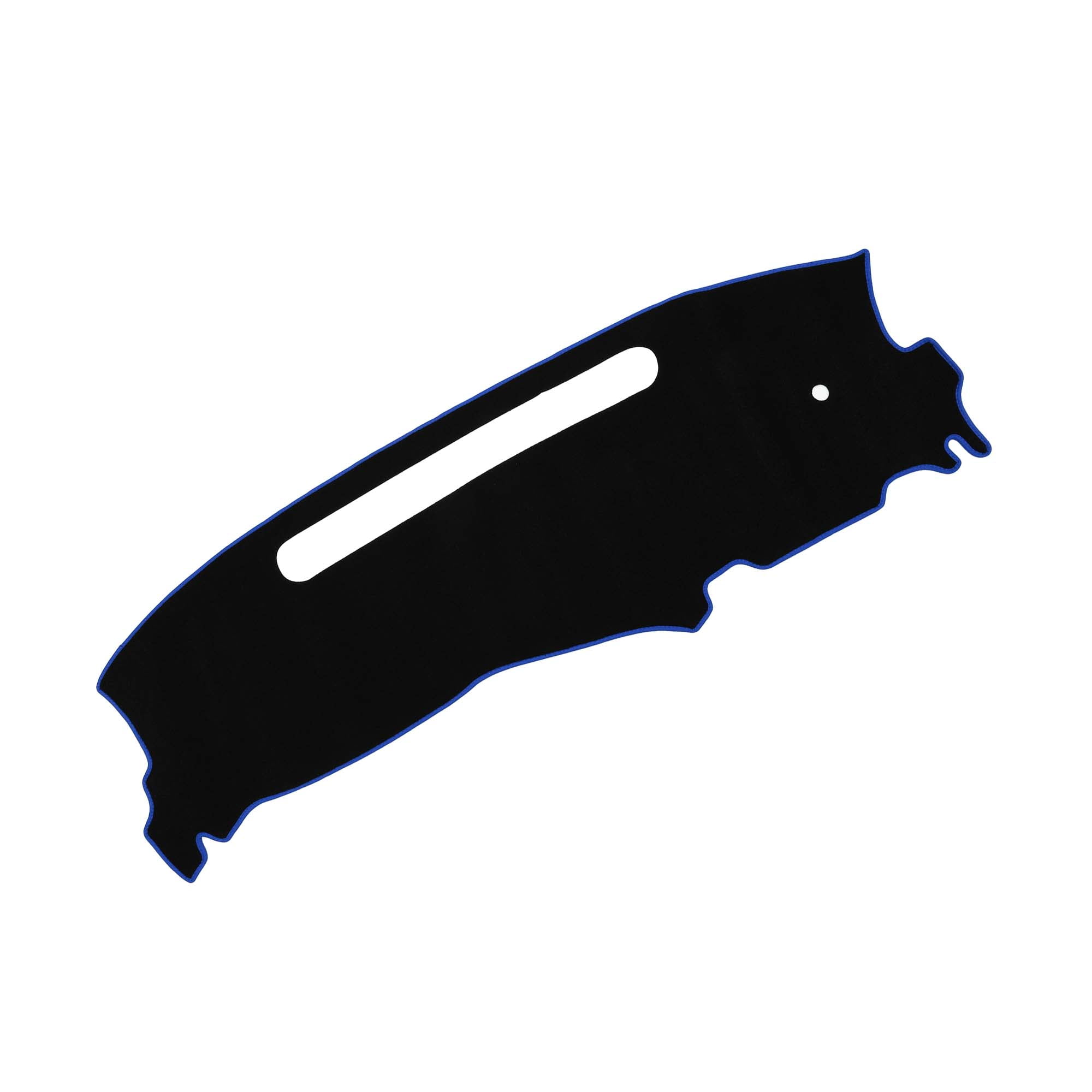 Unique Bargains Dashboard Covers for Chevrolet S10 1998-2004 Non-Slip Dash Cover Mat Polyester Black, Blue Front