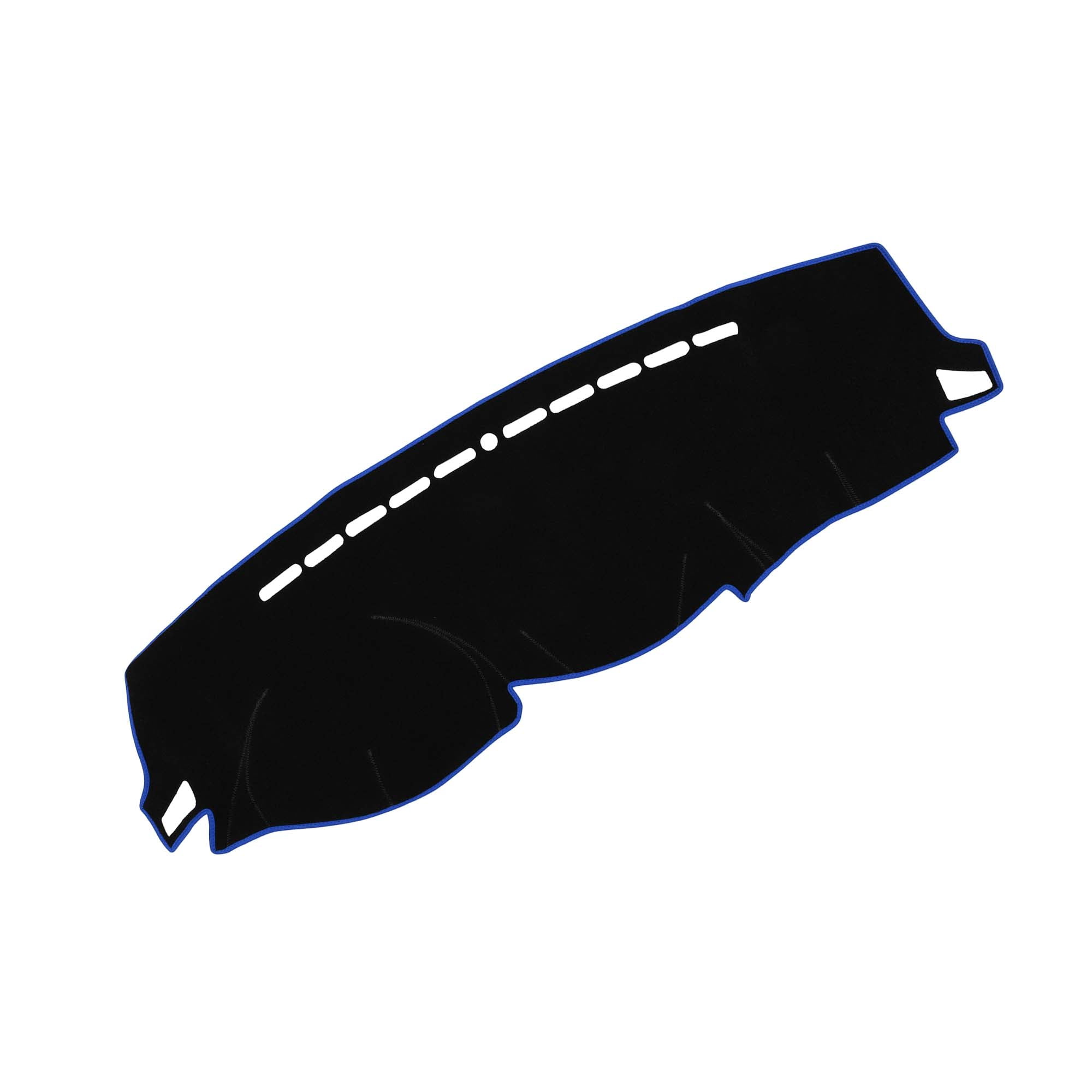 Unique Bargains Dashboard Covers for Hyundai Elantra 2007-2010 Non-Slip Dash Cover Mat Polyester Black, Blue Front