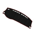thumbnail image 1 of Unique Bargains Dashboard Dash Cover for Nissan-Kicks 2017-2020 Interior Dashboard Mat Suede Silicone Red, 1 of 6