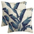 thumbnail image 1 of Unique Bargains Decorative Throw Pillow Covers Set of 2 Leaf Pattern 2, 1 of 6