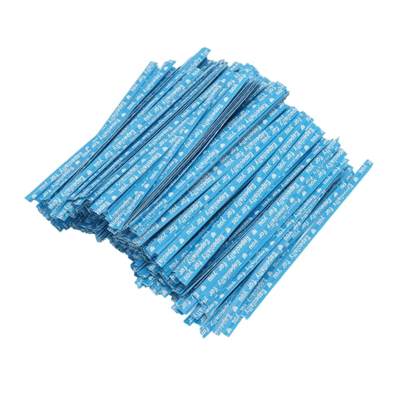 Unique Bargains Decorative Twist Ties for Gift Wrap and Crafts 700 Pcs Blue