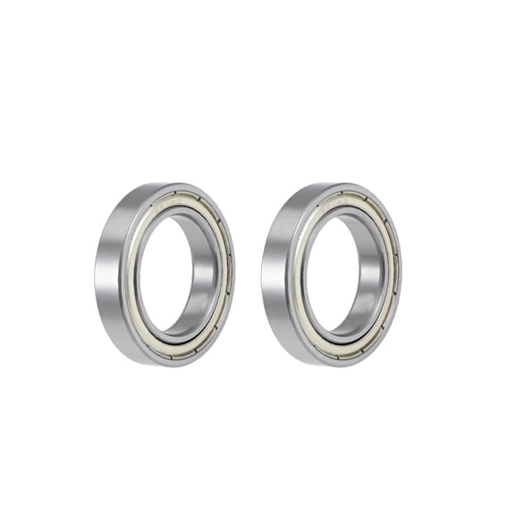 Unique Bargains Deep Groove Ball Bearings Thin Double Shield Chrome Steel 30x47x9mm