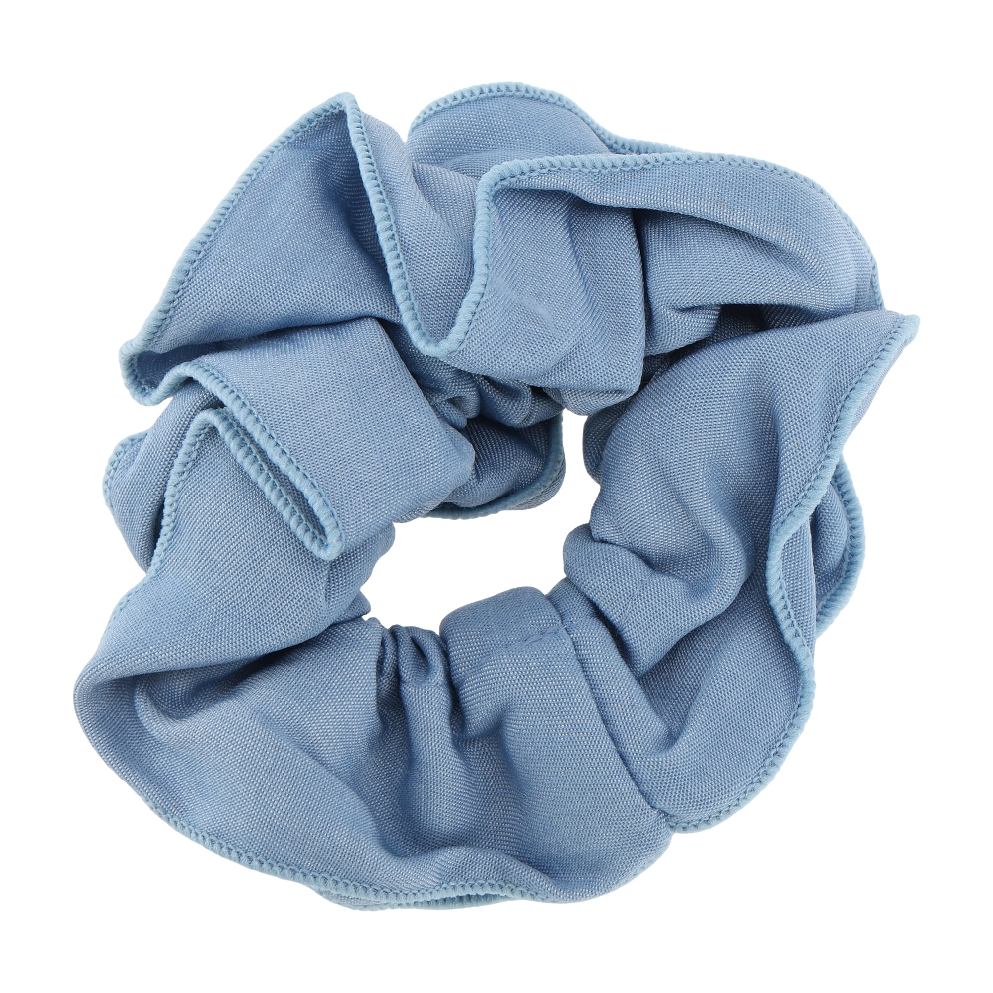 Unique Bargains Denim Hair Ties All Occasions Hair Types 1 Pc Light Blue