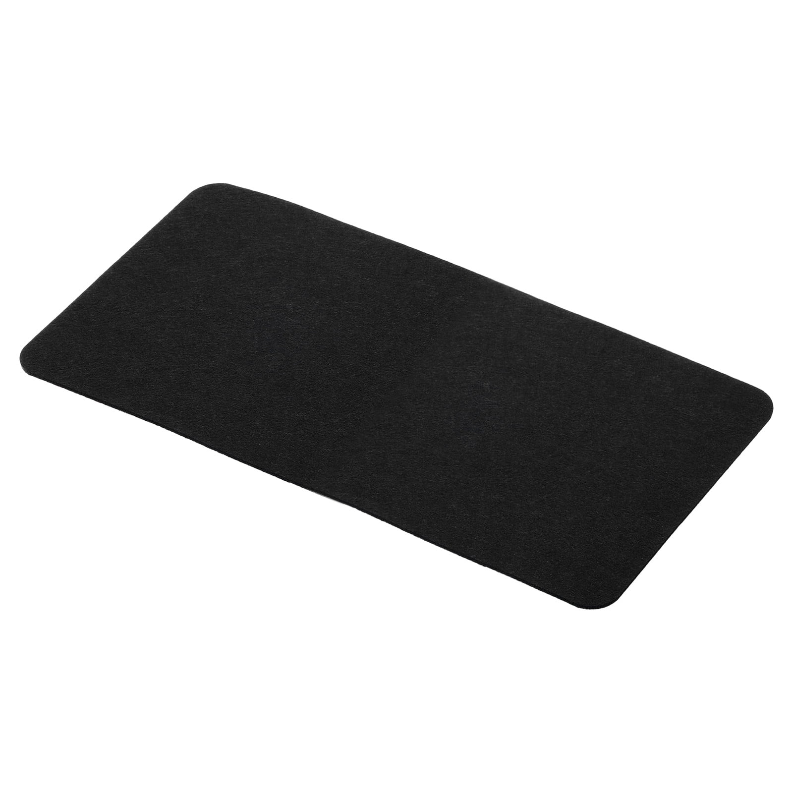 Unique Bargains Desk Mat Protector, Felt Dual Side Mouse Pad Writing Black 30x60