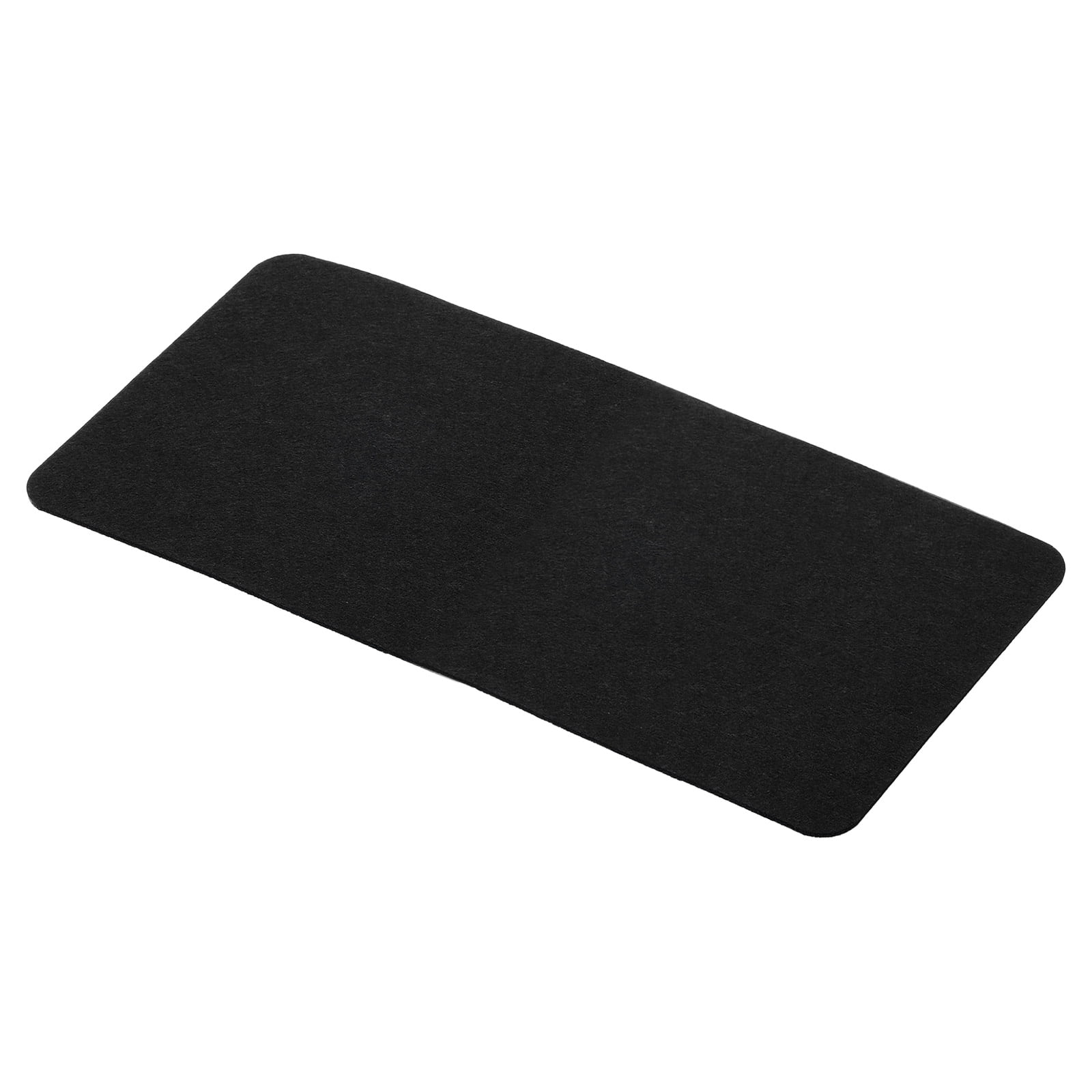 Unique Bargains Desk Mat Protector, Felt Dual Side Mouse Pad Writing Black 33x70