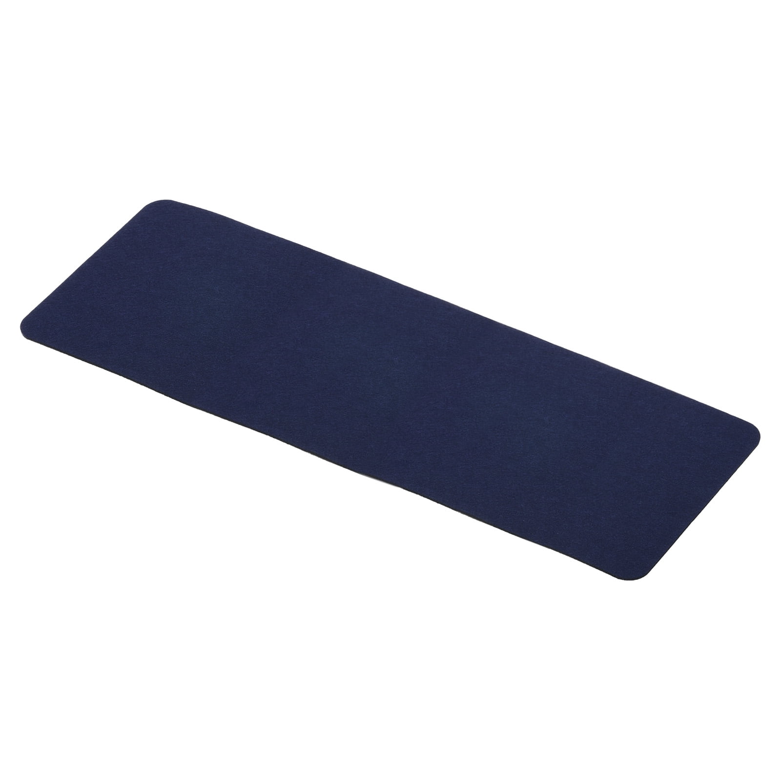 Unique Bargains Desk Mat Protector, Felt Dual Side Mouse Pad Writing Blue 33x90