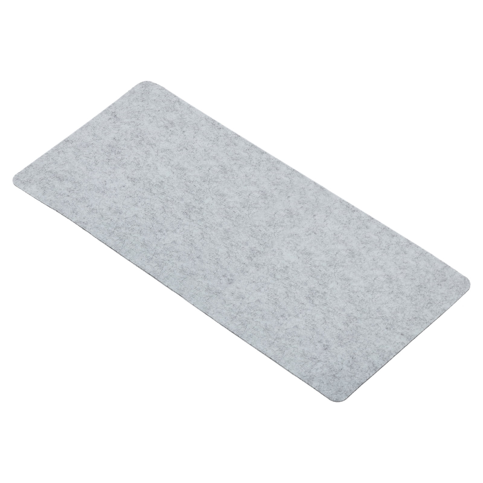 Unique Bargains Desk Mat Protector, Felt Dual Side Mouse Pad Writing Gray 33x70