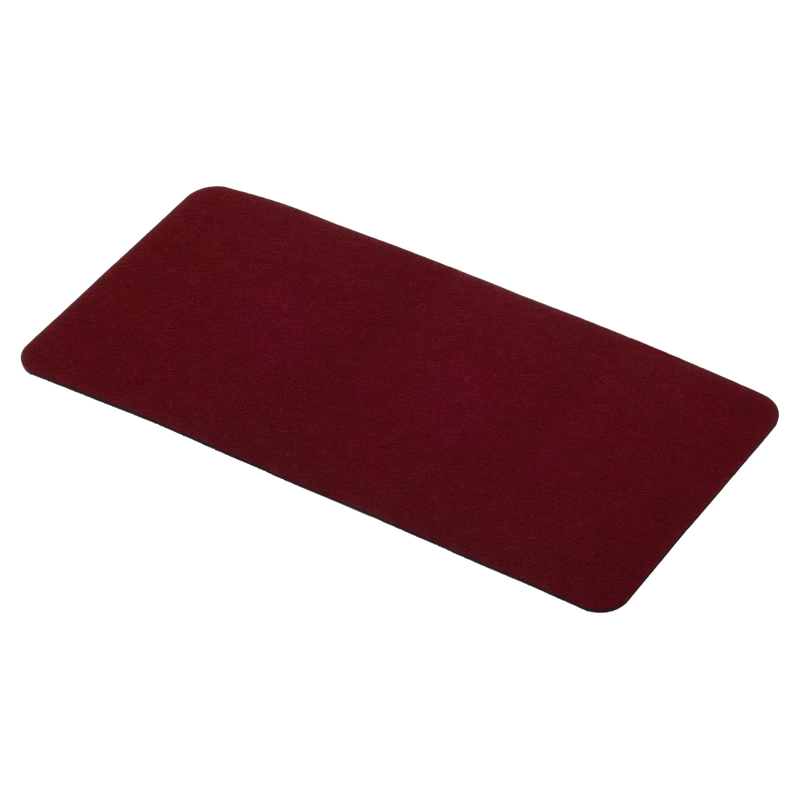 Unique Bargains Desk Mat Protector, Felt Dual Side Mouse Pad Writing Red 30x60