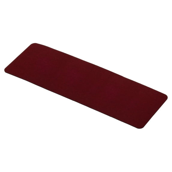 Unique Bargains Desk Mat Protector, Felt Dual Side Mouse Pad Writing Red 33x90