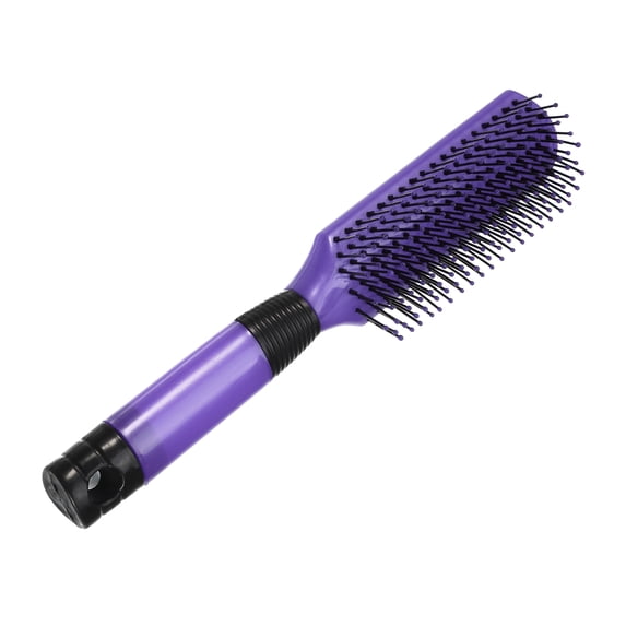 Unique Bargains Hair Brush Detangling Brush for Women Travel Wet Hair Brush for Straight Curly Hair Barber Brush Tools Purple