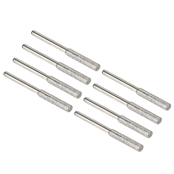 Unique Bargains Diamond Chainsaw Sharpener Polishing Grinding File Tool 5/32 Inch 8pk