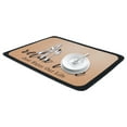 thumbnail image 1 of Unique Bargains Diatomaceous Coffee Bar Mat Quick Dry Dish Drying Mats Coffee 19.7*15.7 in, 1 of 7