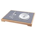 thumbnail image 1 of Unique Bargains Diatomaceous Stone Dish Drying Mat with Dish Drying Rack Dark Gray, 1 of 6