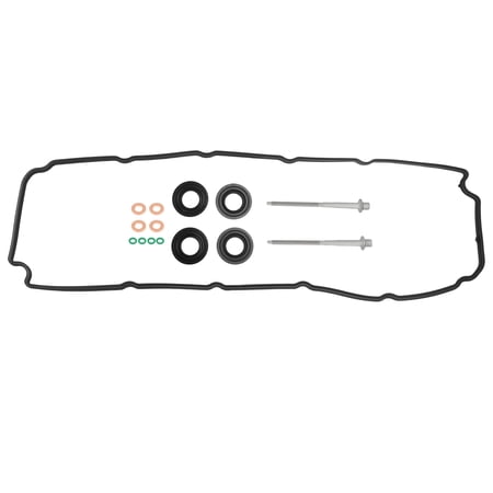 Unique Bargains Diesel Injector Seal Kit 1372490/1372494 Injector Seals Bolts & Rocker Cover Gasket & Gasket O-Rings for Ford Mondeo Transit