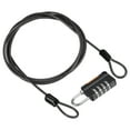 thumbnail image 1 of Unique Bargains Digit Combination Lock with Security Cable Black 1.5m, 1 of 7