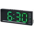 thumbnail image 1 of Unique Bargains Digital Dual Alarm Clock for Bedroom Green, 1 of 6