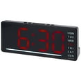 thumbnail image 1 of Unique Bargains Digital Dual Alarm Clock for Bedroom Red, 1 of 6