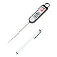 thumbnail image 1 of Unique Bargains Digital Instant Read Cooking Extra Long Probe Thermometer Black, 1 of 6