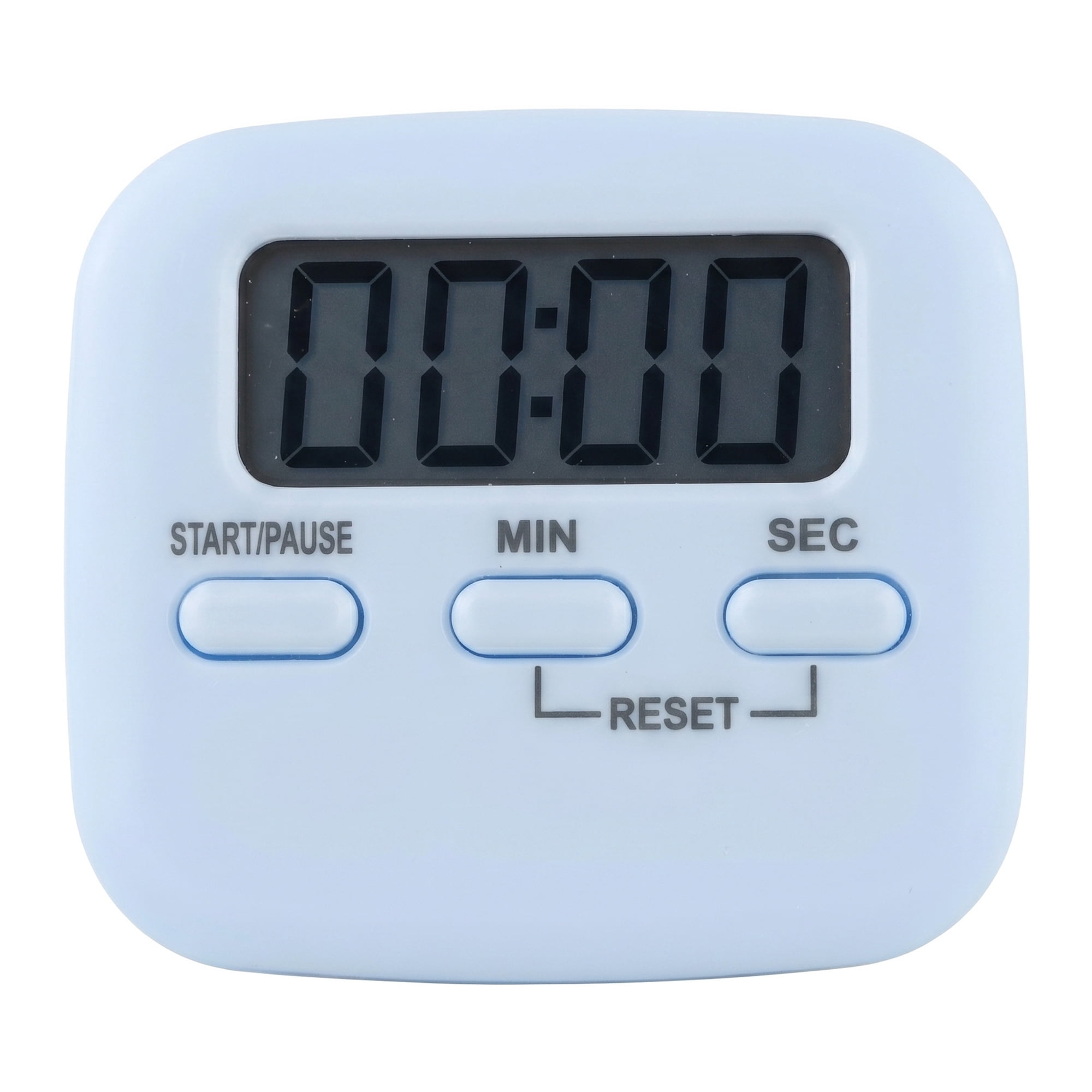 Unique Bargains Digital Loud Alarm Magnetic Backing Timer for Cooking Blue