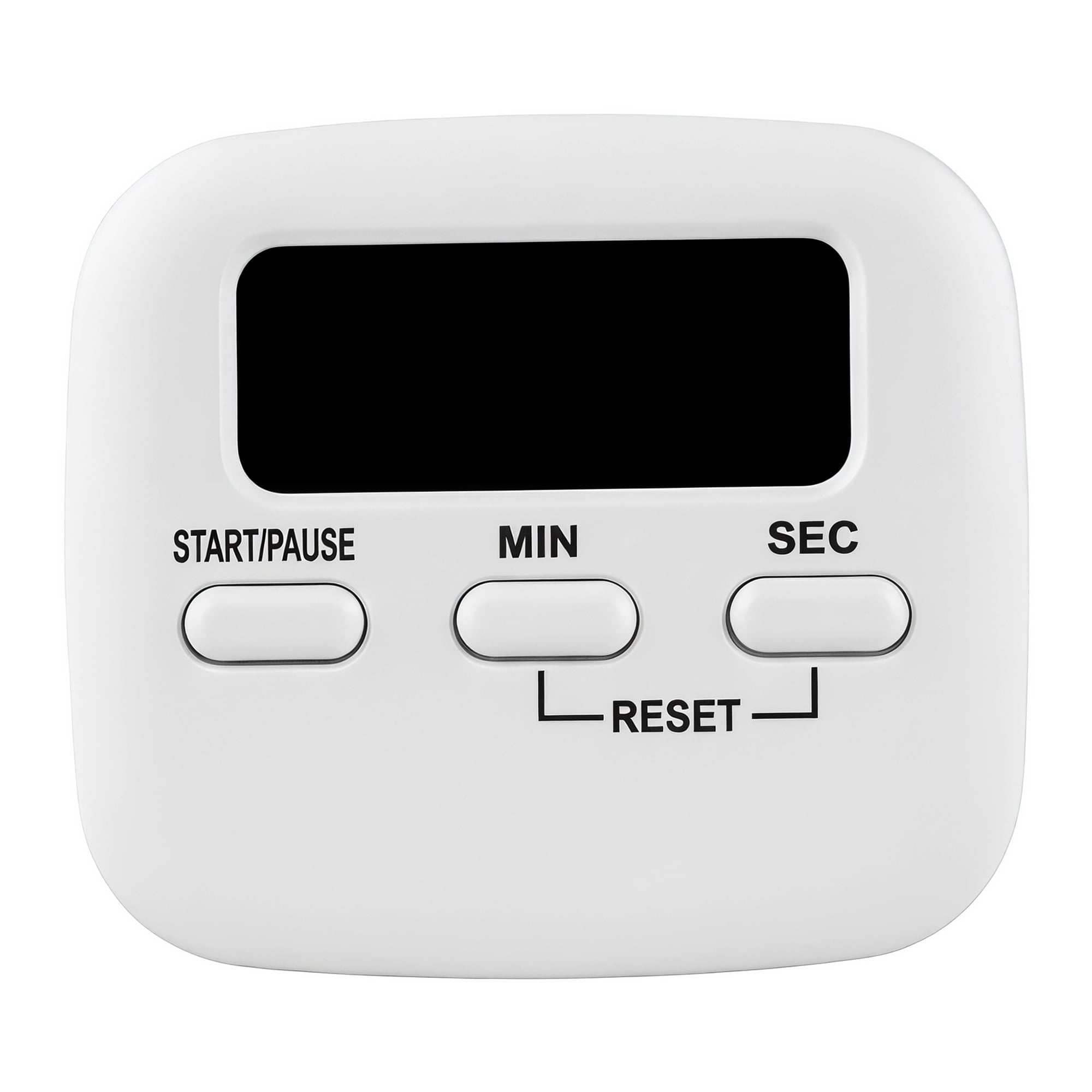 Unique Bargains Digital Loud Alarm Magnetic Backing Timer for Cooking White