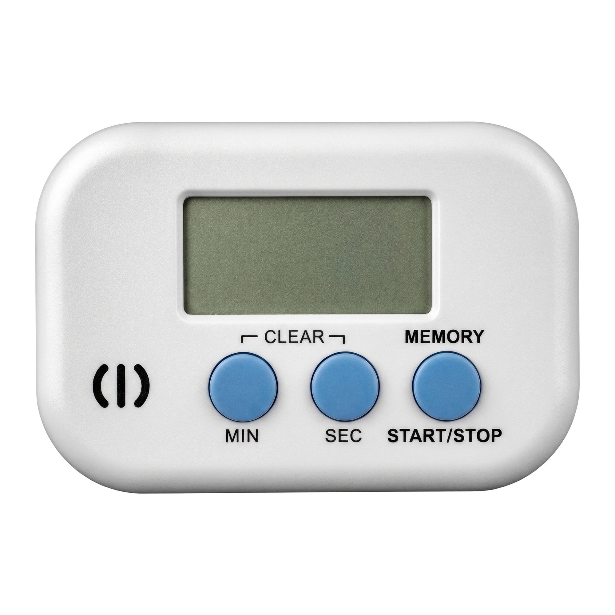 Unique Bargains Digital Loud Alarm Magnetic Backing Timer for Learning White-blue