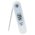 thumbnail image 1 of Unique Bargains Digital Meat Instant Read Foldable Cooking Thermometer White, 1 of 5