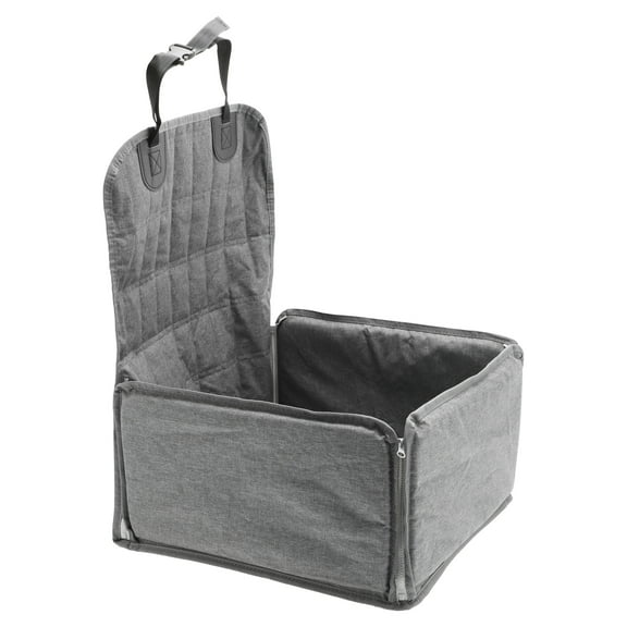 Unique Bargains Dog Car Seat Cover for Back Seat Multi-Layered Waterproof Dog Hammock for Car Gray
