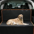 thumbnail image 1 of Unique Bargains Dog Car Seat Cover for Back Seat Waterproof Pet Hammock Anti-Scratch Non-Slip Design for Car SUV Orange, 1 of 7