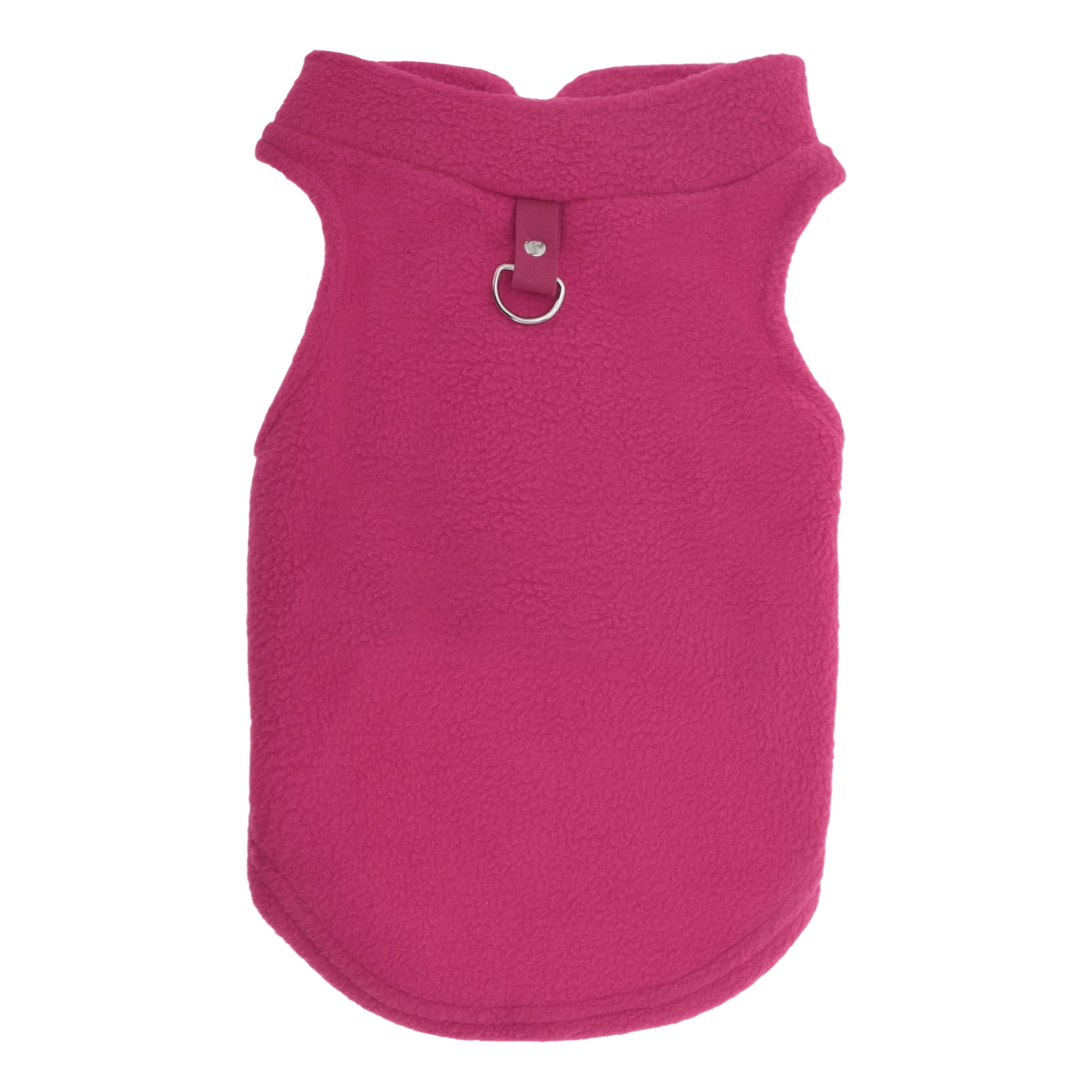 Unique Bargains Dog Cat Warm Vest Small Dog Cat Jumpers Rose Red XL
