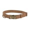 thumbnail image 1 of Unique Bargains Dog Collar Soft PU Durable Heavy Duty Dog Collar with Quick Release Metal Buckle Puppy Collar Adjustable Collar for Dogs Large Brown, 1 of 7