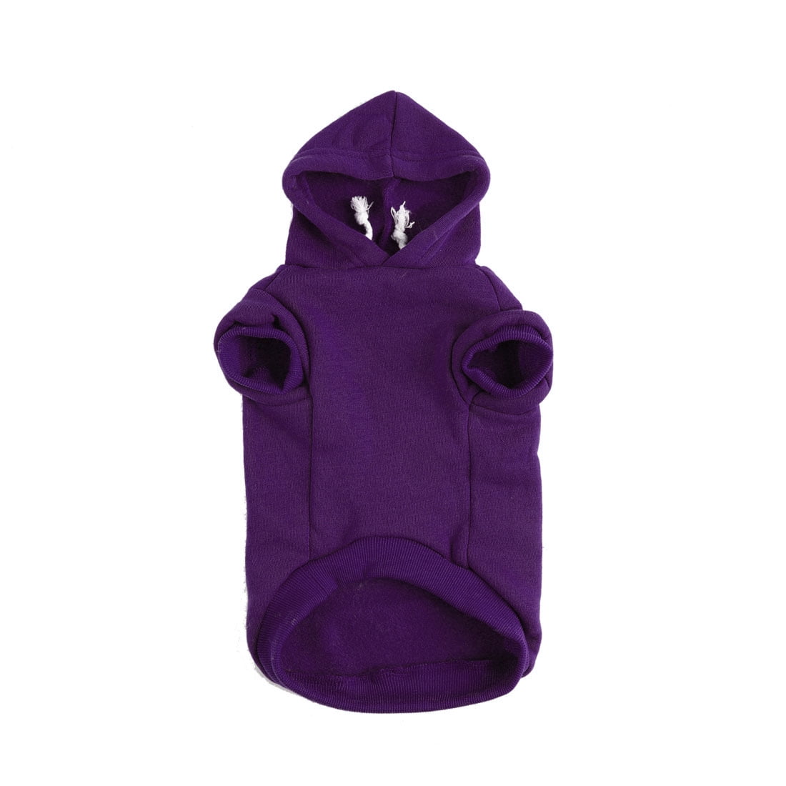 Unique Bargains Dog Hoodies Sweatshirt Dog Soft Jumper Warm Winter Coat M Purple