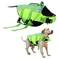 thumbnail image 1 of Unique Bargains Dog Life Vest for Swimming Boating Dog Life Vest with Reflective Stripes Rescue Handle Buckle XL Green, 1 of 6