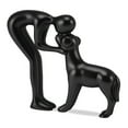 thumbnail image 1 of Unique Bargains Dog Statue Decorations Cute Dog Decor for Office Living Room Bedroom Home Black, 1 of 7
