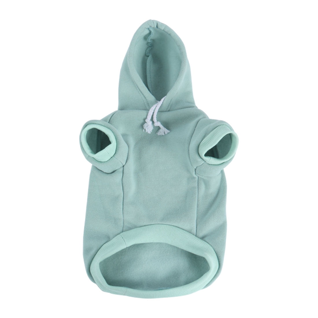 Unique Bargains Dog Winter/Spring Sweatshirt Hoody Pet Clothes Cotton Apparel Pale Green
