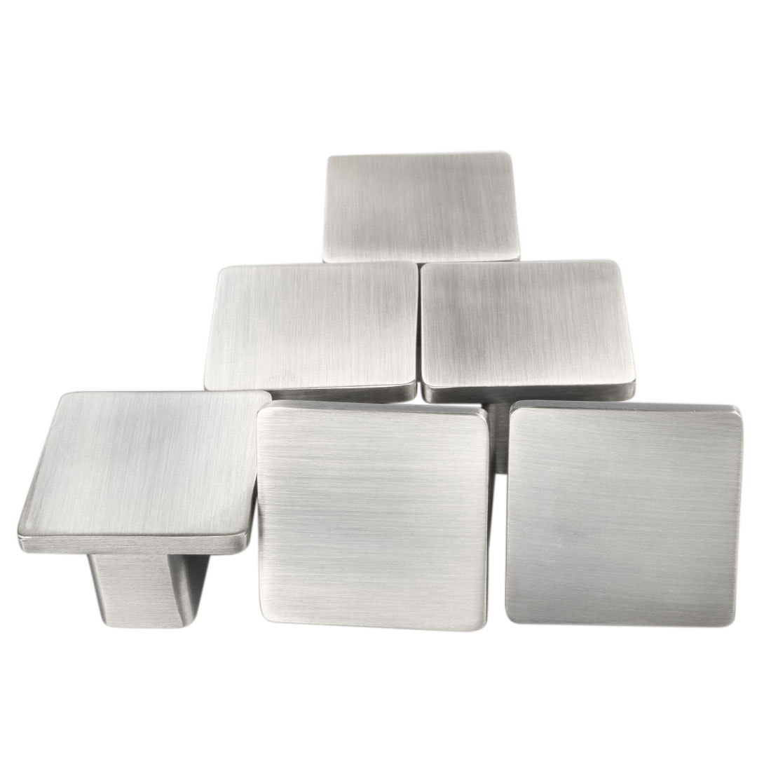 Unique Bargains Door Cabinet Pull Handle Knobs Nickel Finish