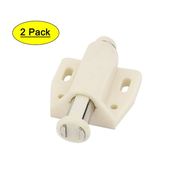 Unique Bargains Door Drawer Push To Open Magnetic Catch Touch Latch 2pcs